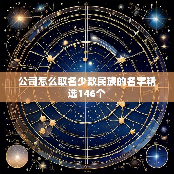 公司怎么取名少数民族的名字精选146个